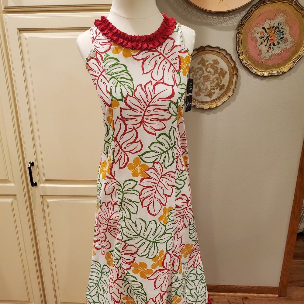Vintage Tropical Dress